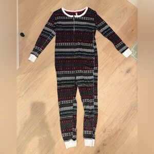 Xhiliration Christmas onesie pajamas with zipper size M/L